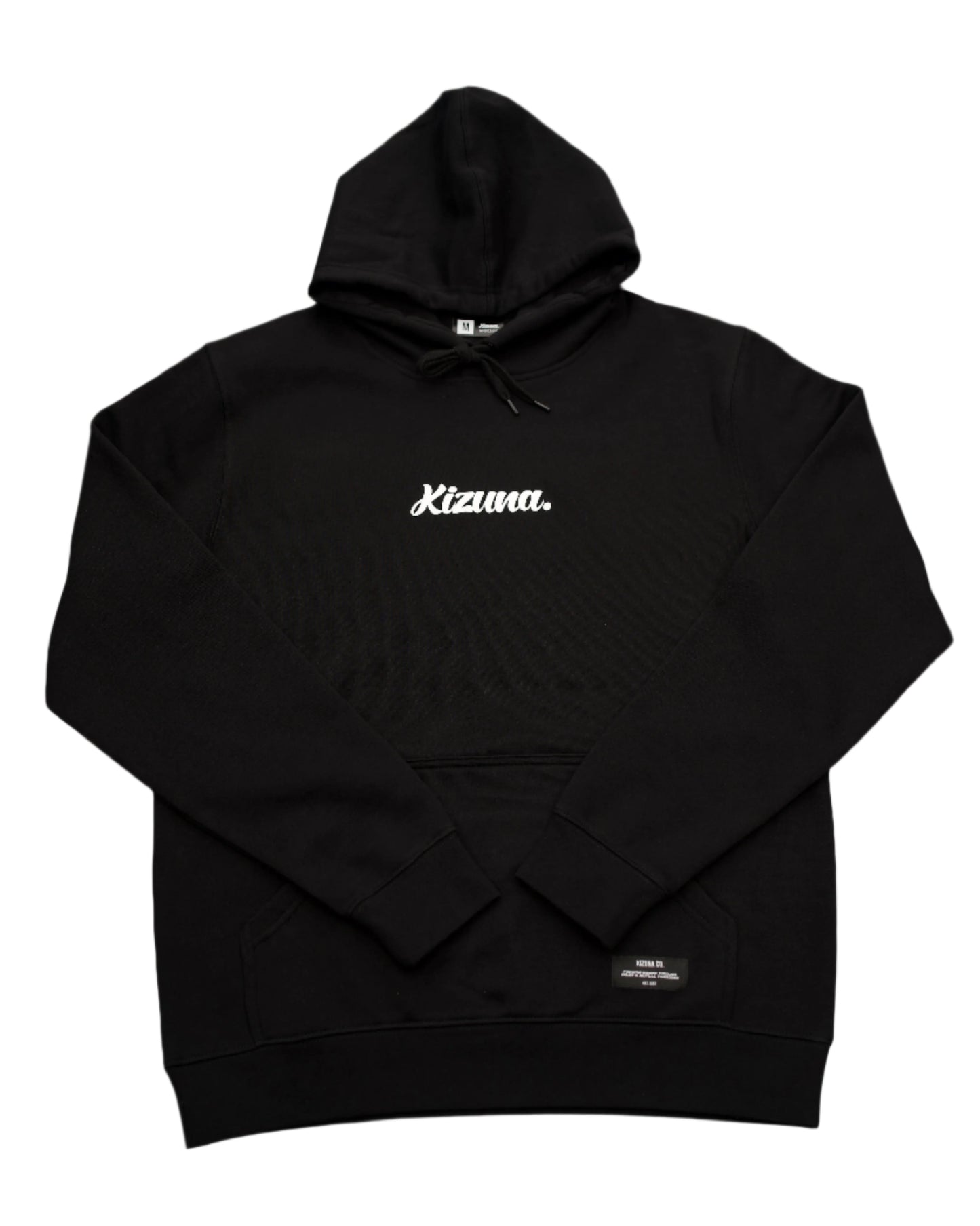 BLACK TEAM LOGO HOODIE