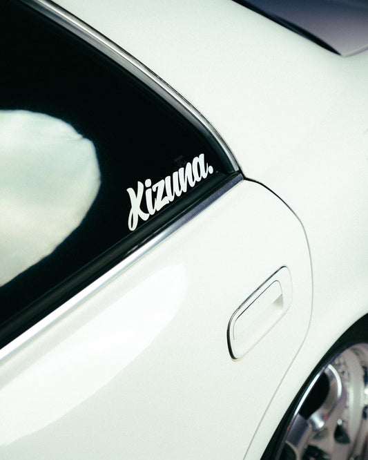 20CM WHITE 'TEAM LOGO' DECAL